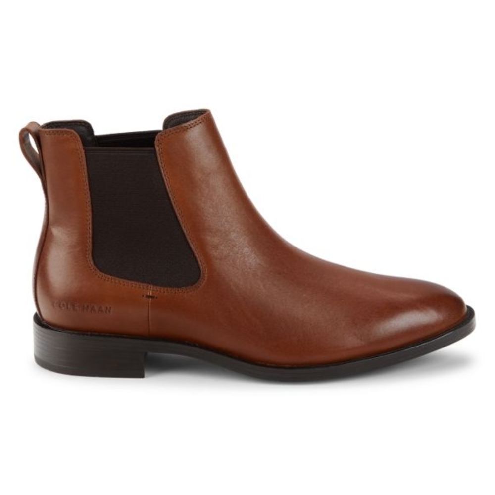 Cole Haan Hawthorne Men's Brown Leather Chelsea Boots